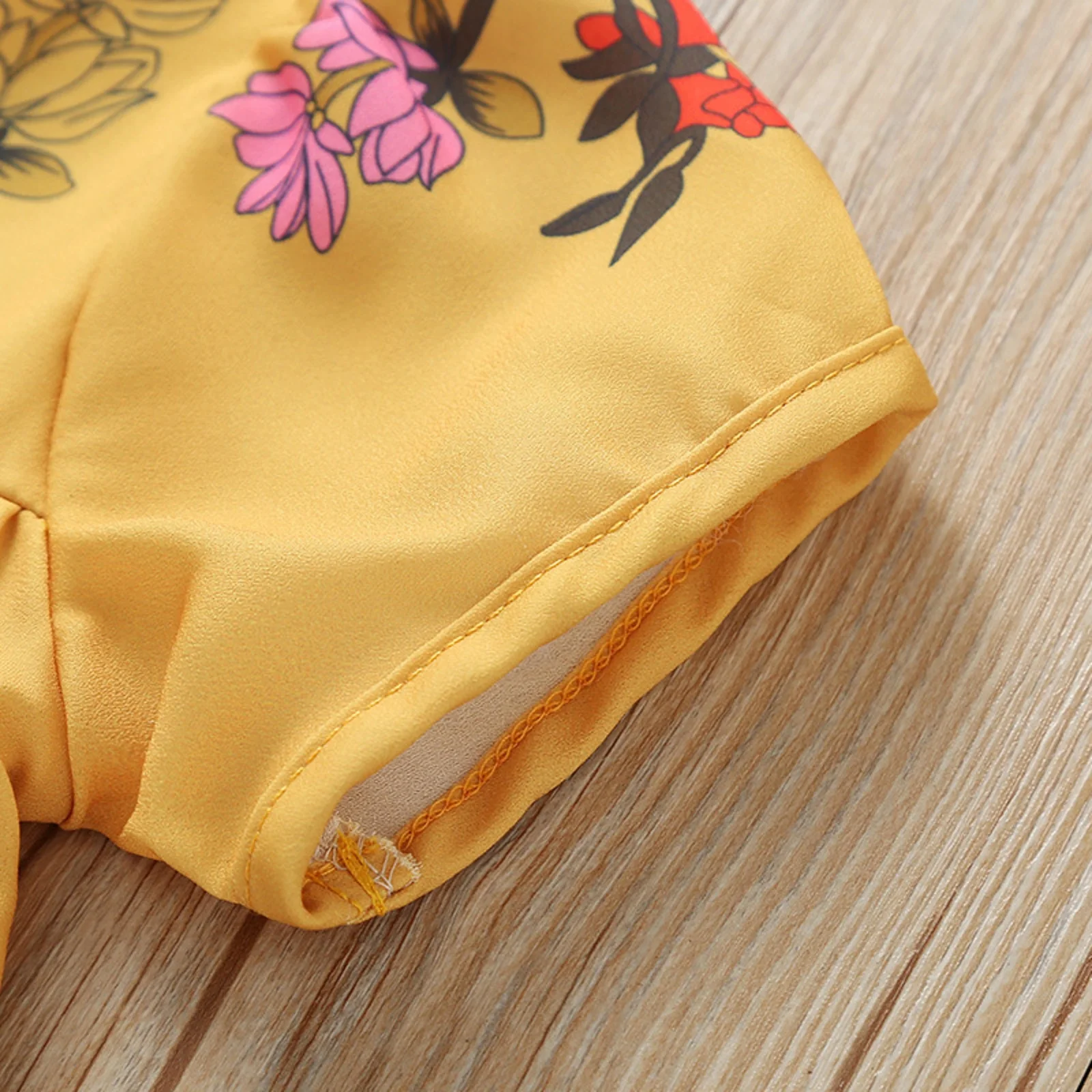 1-5 Years Girl's Dress, Kid's Floral Printed Squarter Collar Leisure Flower Printed Short Sleeve Dress for Children
1-5 Years Girl's Dress, Kid's Floral Printed Squarter Collar Leisure Flower Printed Short Sleeve Dress for Children