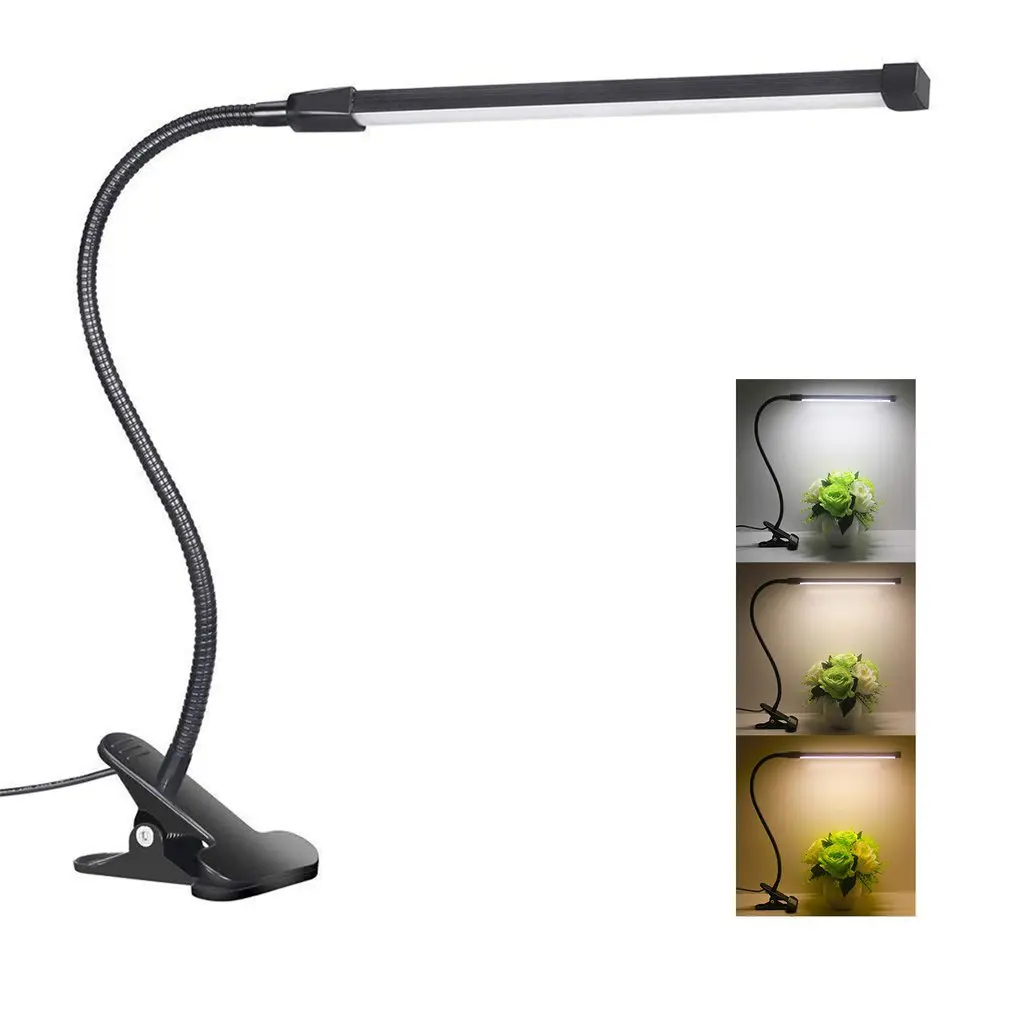 Clamp Lamp LED Desk Lamp Dimmable Eye Care Flexible Metal Gooseneck USB Power Supply Bedroom Reading Lamp LED Lamp
Clamp Lamp LED Desk Lamp Dimmable Eye Care Flexible Metal Gooseneck USB Power Supply Bedroom Reading Lamp LED Lamp