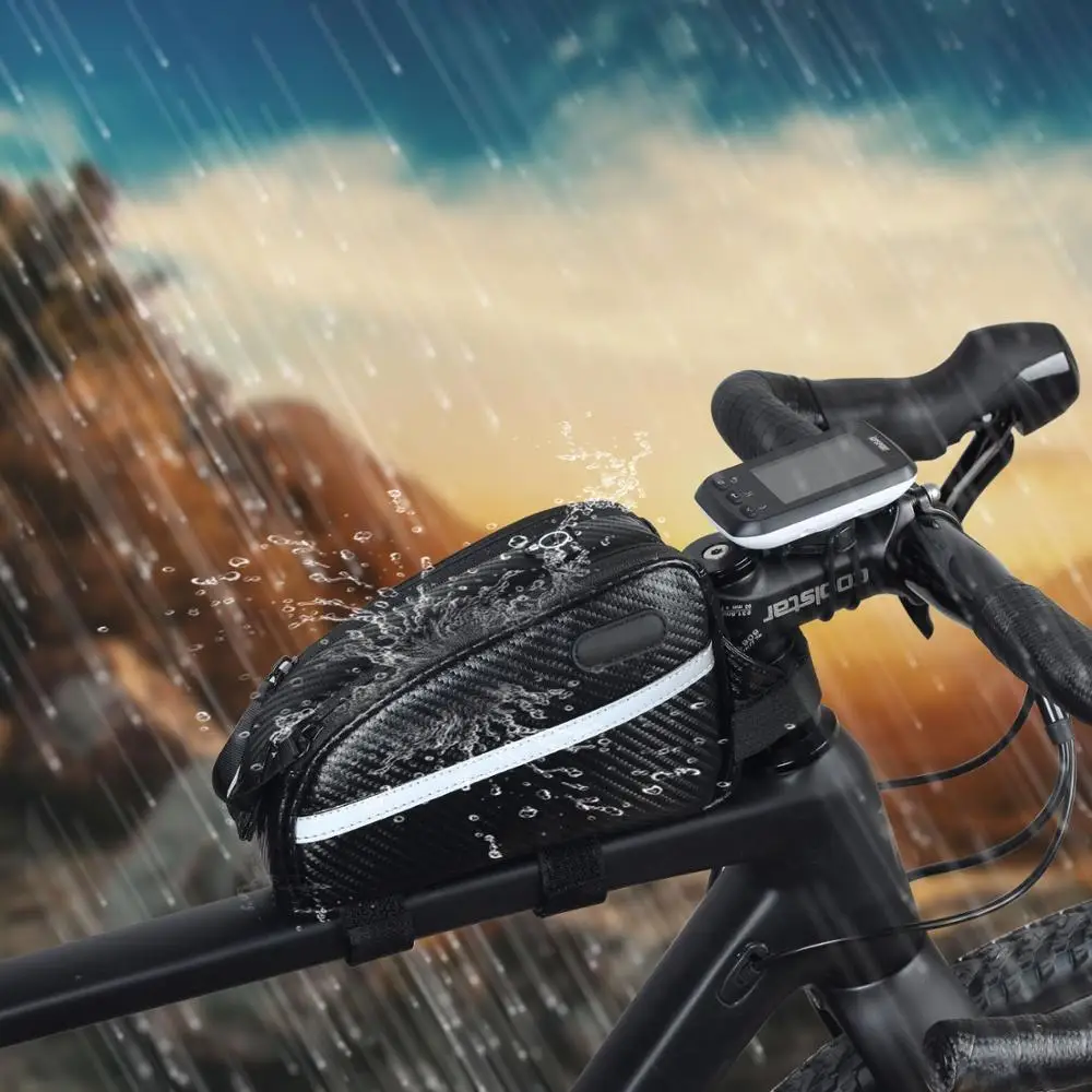 Rainproof Bicycle Bag Frame Front Top Tube Cycling Bag MTB Road Bicycle Black Bike Accessories
Rainproof Bicycle Bag Frame Front Top Tube Cycling Bag MTB Road Bicycle Black Bike Accessories