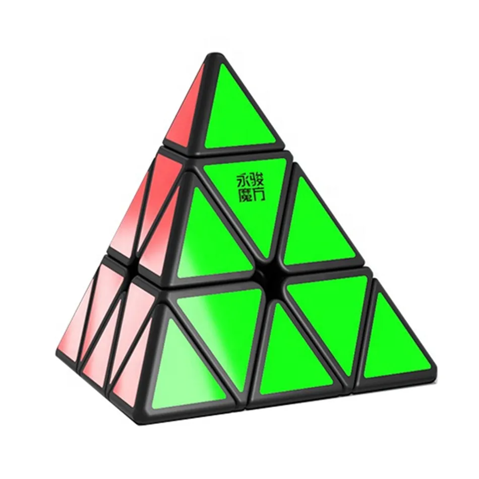 

Yj yulong V2M Magnetic Magic Pyramid Cube Stickerless Yongjun Magnets Triangle Puzzle Speed Cubes