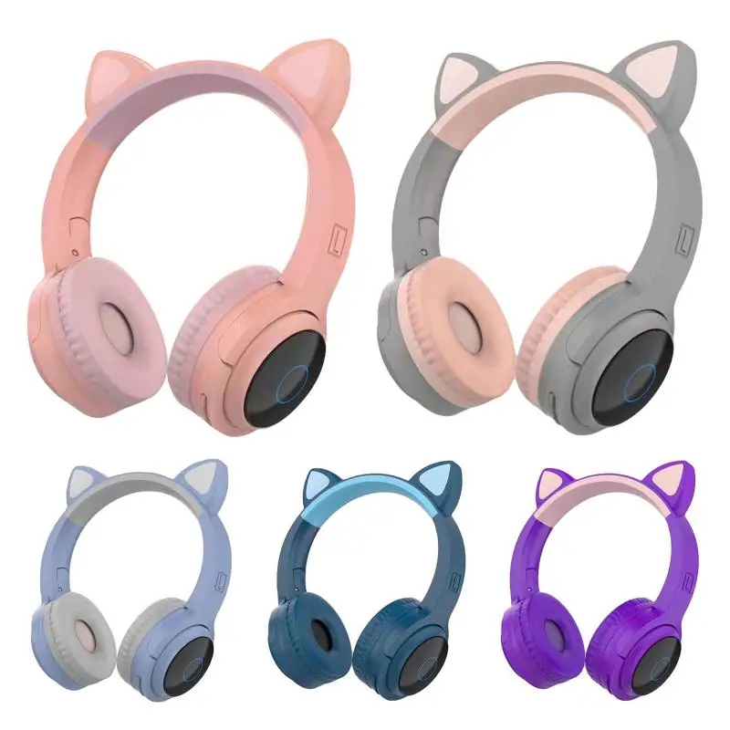 Wireless 5.0 Headphones Children MP3 Player With LED Luminous Lights Cat Ears With Microphone Bluetooth Sport Headsets
Wireless 5.0 Headphones Children MP3 Player With LED Luminous Lights Cat Ears With Microphone Bluetooth Sport Headsets
