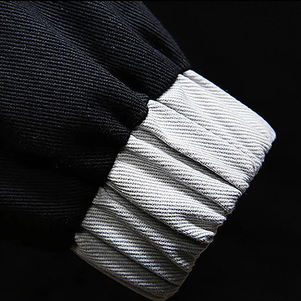 Men's Autumn Spring Patchwork Casual Button Fashion Hoodie Tops Outwear Coat Track Hoodie Jacket Coats Streetwear Hip Hop 12.7
Men's Autumn Spring Patchwork Casual Button Fashion Hoodie Tops Outwear Coat Track Hoodie Jacket Coats Streetwear Hip Hop 12.7