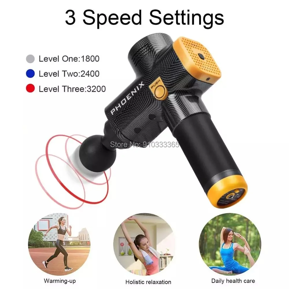 Professional Tool Body Exercising Fascia Gun Trainning Pain Relief Muscle Relaxation Portable High Frequency Massage Gun
Professional Tool Body Exercising Fascia Gun Trainning Pain Relief Muscle Relaxation Portable High Frequency Massage Gun