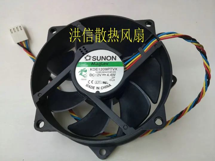 Original b9025 kde1209ptvx 12V 4.4w 4-pin PWM magnetic levitation cooling fan
Original b9025 kde1209ptvx 12V 4.4w 4-pin PWM magnetic levitation cooling fan