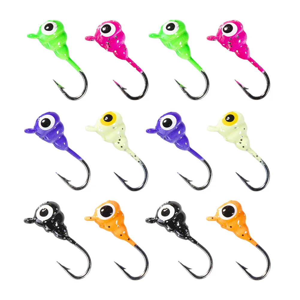 6/12pcs Winter Ice Fishing Metal Lure Ants Shaped Artificial Soft Bait Jig Head Small Ice Fishing Hook For Lure Worm pesca
6/12pcs Winter Ice Fishing Metal Lure Ants Shaped Artificial Soft Bait Jig Head Small Ice Fishing Hook For Lure Worm pesca