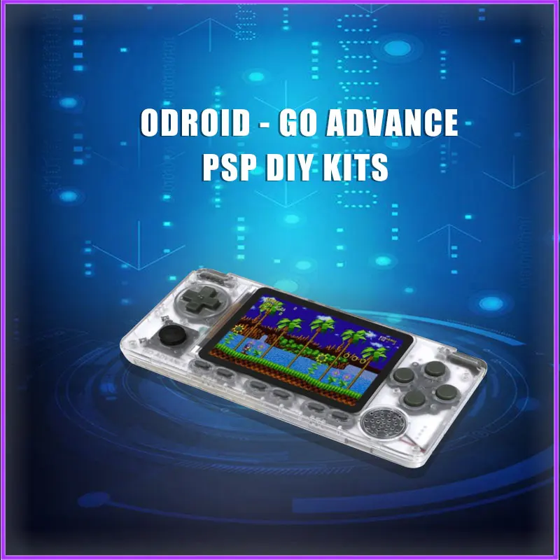 ODROID GO ADVANCE PSP DIY наборы RK3326 quad core A35 имитация 1 заказ|Демонстрационные стенды| |