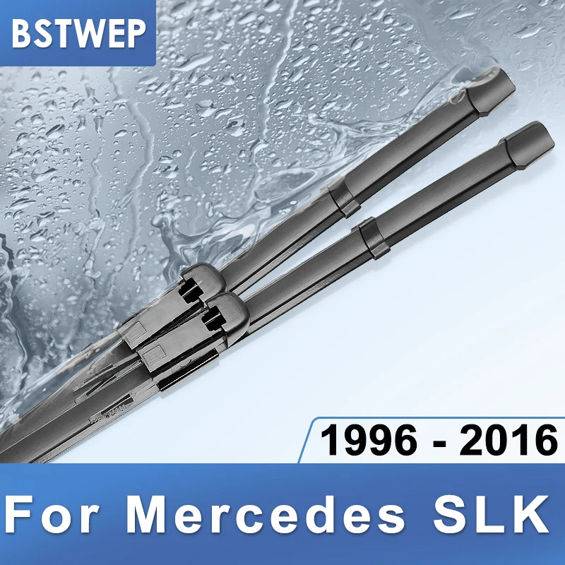 

BSTWEP Wiper Blades for Mercedes Benz SLK Class R170 R171 R172 from 1996 to 2016 SLK 200 250 300 350 55 AMG CDI