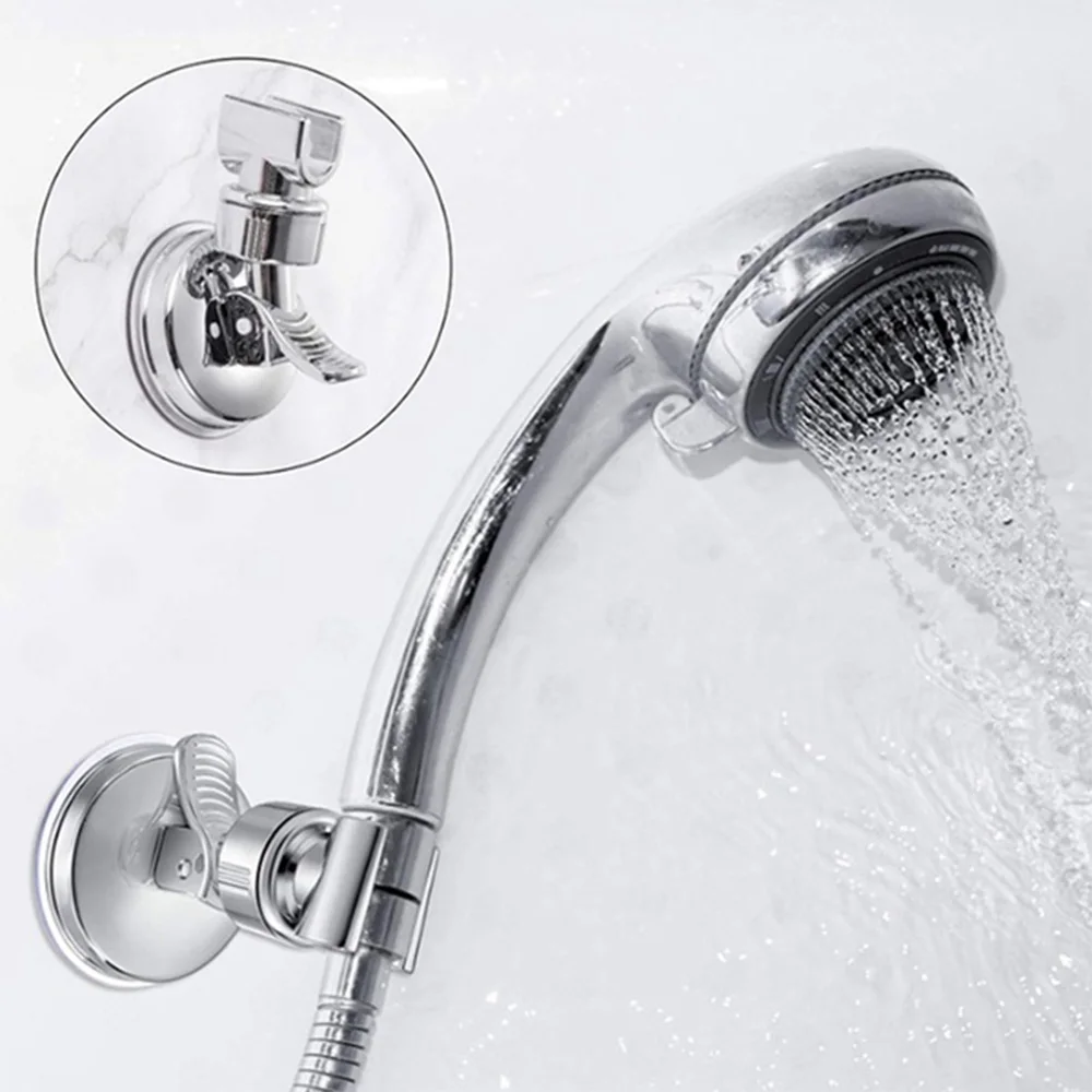 Universal Shower Holder Adjustable Shower Head Wall Mount Strong Vacuum Suction Cup Bracket Bathroom Replacement Accessory
Universal Shower Holder Adjustable Shower Head Wall Mount Strong Vacuum Suction Cup Bracket Bathroom Replacement Accessory
