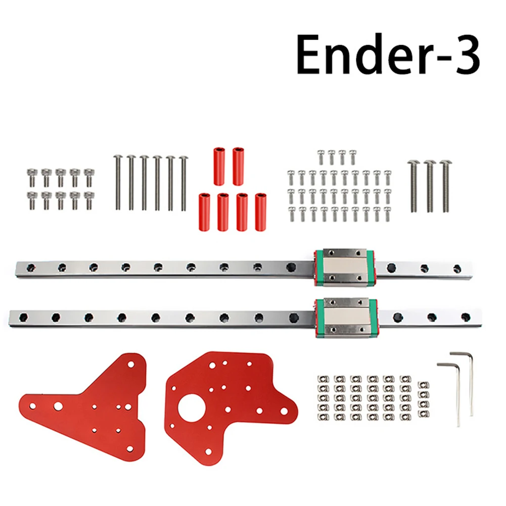 Steel Dual Z Axis Replacement Parts Easy Install 3D Printer Accessories Professional Linear Rails Kit Accurate For Ender 3
Steel Dual Z Axis Replacement Parts Easy Install 3D Printer Accessories Professional Linear Rails Kit Accurate For Ender 3