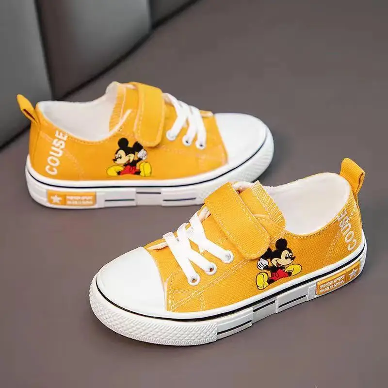 Spring Winter Children Canvas Shoes Cartoon Mickey Mouse Girl Sneaker Breathable Fashion Kids Shoes For Boy Casual Shoes Student 
Spring Winter Children Canvas Shoes Cartoon Mickey Mouse Girl Sneaker Breathable Fashion Kids Shoes For Boy Casual Shoes Student