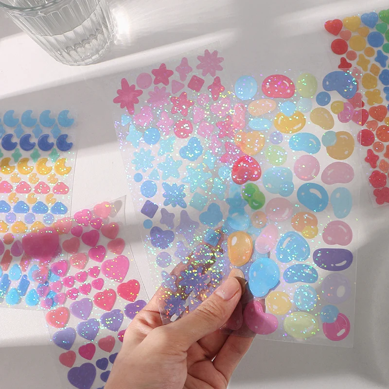 Sequin Stickers for Diary Album Decor Toys for Kids Computer Notebook Phone Case Cute aesthetic Scrapbooking
Sequin Stickers for Diary Album Decor Toys for Kids Computer Notebook Phone Case Cute aesthetic Scrapbooking
