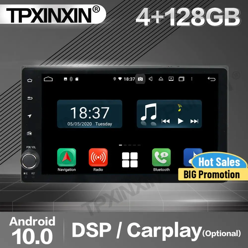 128G Carplay Car Radio 2 Din Stereo Receiver Android For Toyota Corolla 2019 2020 DSP IPS GPS Navigation Player Audio Head Unit
128G Carplay Car Radio 2 Din Stereo Receiver Android For Toyota Corolla 2019 2020 DSP IPS GPS Navigation Player Audio Head Unit