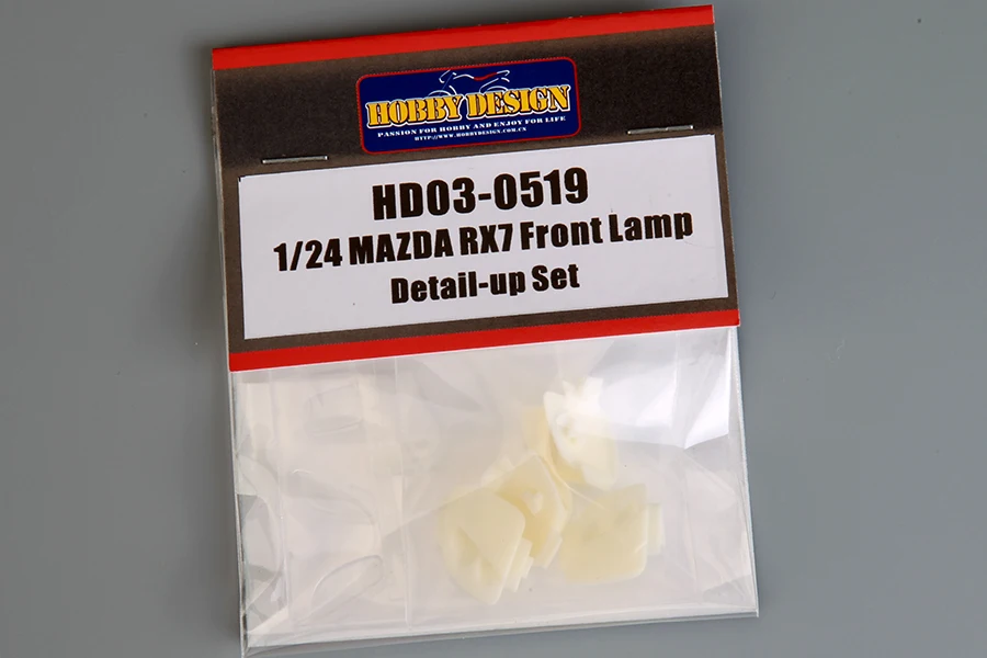 Hobby Design 1/24 Mzda RX7 Front Lamp Detail-up Set(PE+Resin+Metal Wheels) HD03-0519 Model Car Modifications
Hobby Design 1/24 Mzda RX7 Front Lamp Detail-up Set(PE+Resin+Metal Wheels) HD03-0519 Model Car Modifications