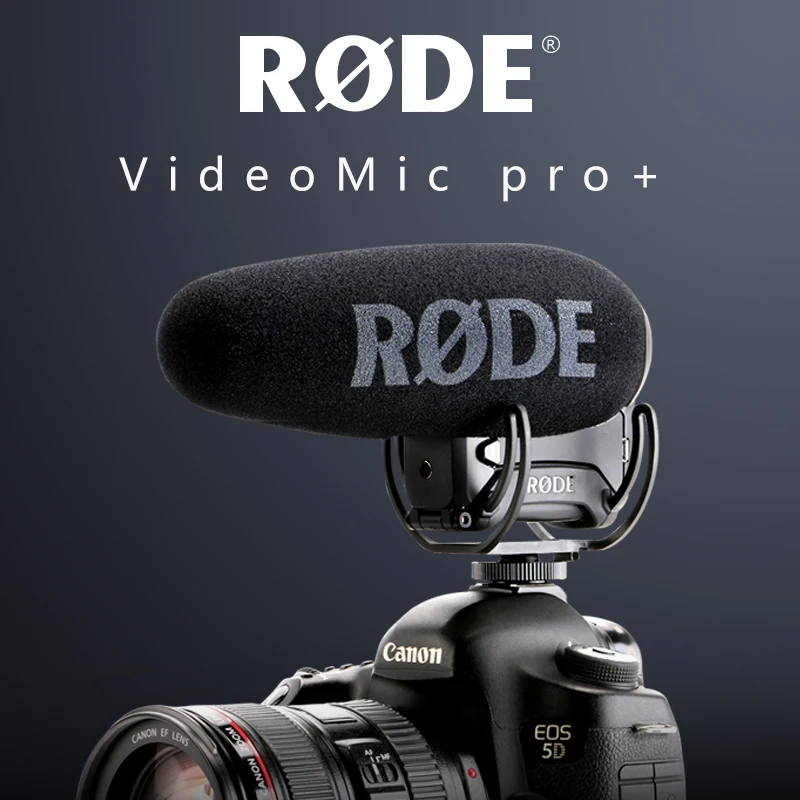 Микрофон Rode VideoMic Pro + plus Студийный микрофон Rycote Lyre для камеры Canon Panasonic