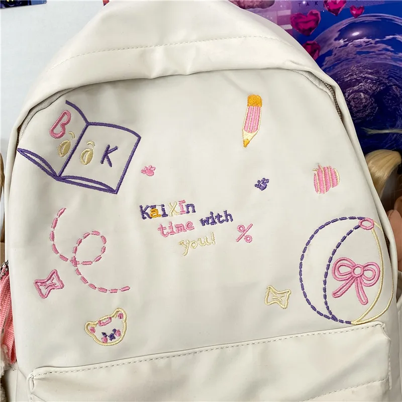 2020 New Cute Embroidery school Bag Backpacks for Women Shoulder Bag Bagpack for Teenage Girls Female Travel Waterproof
2020 New Cute Embroidery school Bag Backpacks for Women Shoulder Bag Bagpack for Teenage Girls Female Travel Waterproof