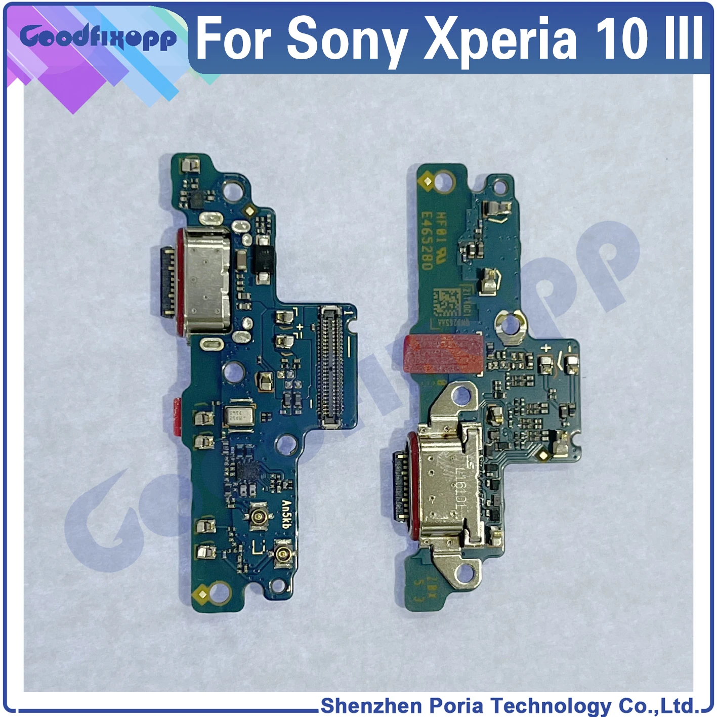 Для Sony Xperia 10 III / X10III Mark 3 10III i4293 USB-разъем для зарядки зарядная плата гибкий кабель