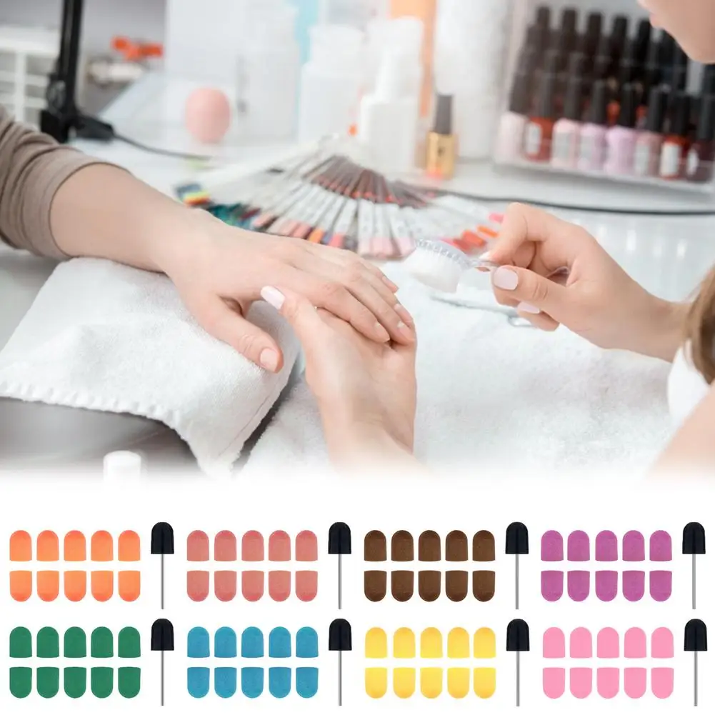 Colorful Nail Sanding Cap with Rubber For Grinding Polishing Excellent Durability For Natural Nails And Artificial Nails
Colorful Nail Sanding Cap with Rubber For Grinding Polishing Excellent Durability For Natural Nails And Artificial Nails