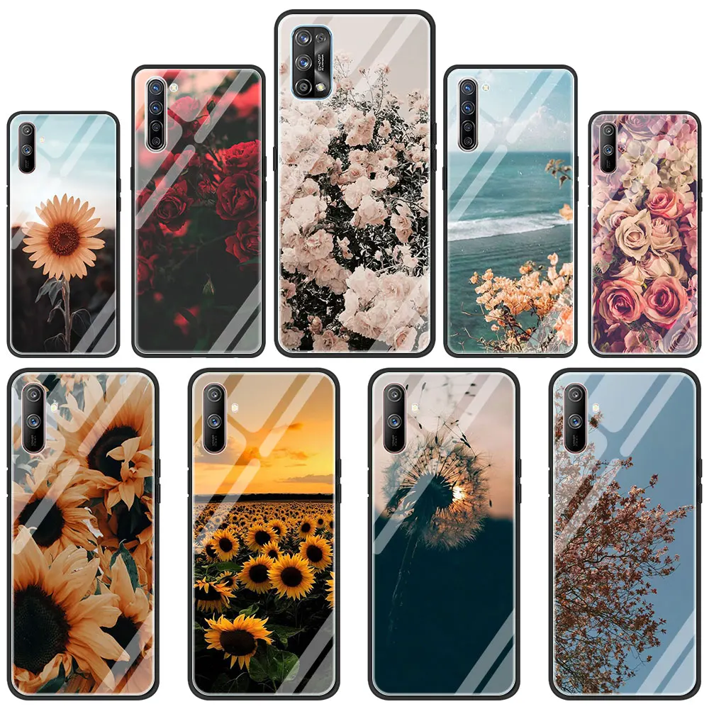 Flower Summer Pink Tempered Glass Phone Case for Realme 7 6 5 Pro C3 XT 7i for Oppo A9 2020 A52 Find X2 Lite Cover Shell Capa
Flower Summer Pink Tempered Glass Phone Case for Realme 7 6 5 Pro C3 XT 7i for Oppo A9 2020 A52 Find X2 Lite Cover Shell Capa