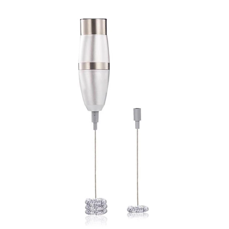 Electric Handheld Milk Frother Foamer Egg Beater Double Spring Triple Spring Whisk Head Stainless Steel Drink Mixer Coffee Maker
Electric Handheld Milk Frother Foamer Egg Beater Double Spring Triple Spring Whisk Head Stainless Steel Drink Mixer Coffee Maker