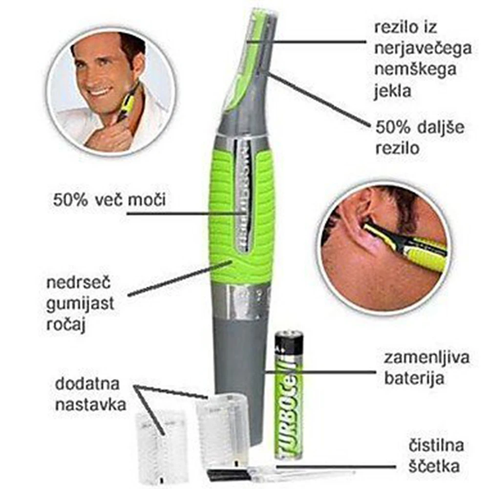1 Piece Nose Remover Ear Face Neck Eyebrow Hair Trimmer Shaver Clipper with LED light and Non-slip Grip Cleaner Health Care
1 Piece Nose Remover Ear Face Neck Eyebrow Hair Trimmer Shaver Clipper with LED light and Non-slip Grip Cleaner Health Care