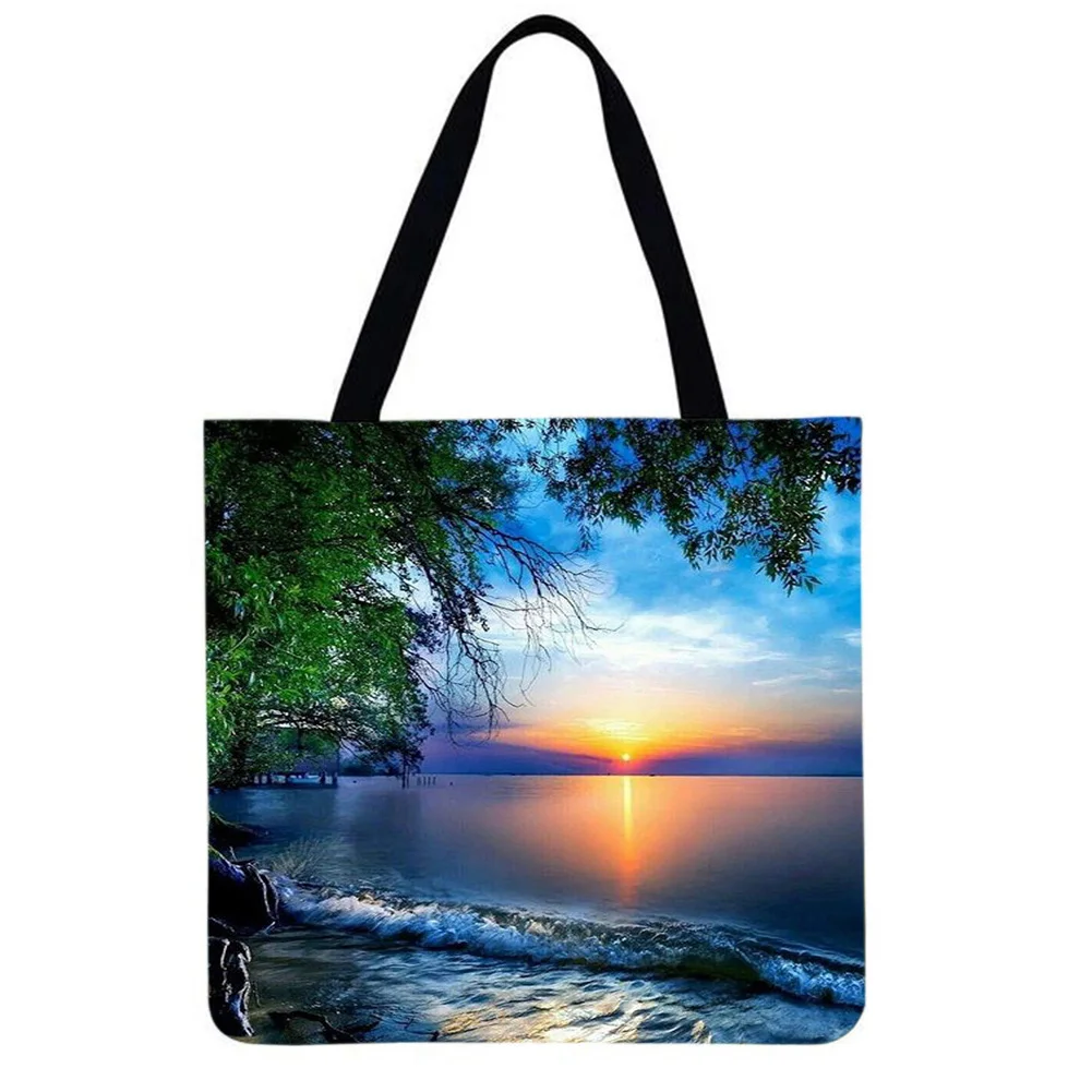 Canvas Bag Scenery Printed Shoulder Shopping Bag Women Underarm Bag 2021 Casual Ladies Practical And Reusable Large Tote Handbag
Canvas Bag Scenery Printed Shoulder Shopping Bag Women Underarm Bag 2021 Casual Ladies Practical And Reusable Large Tote Handbag
