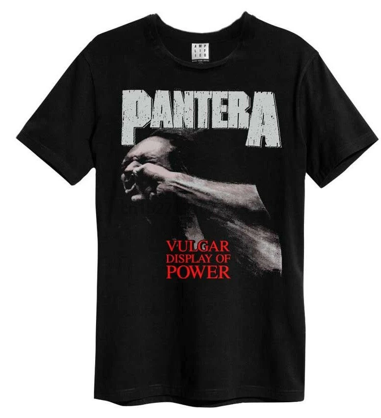 Pantera футболка усиленный официальный вульгарный дисплей силы Фил Anselmo Slayer
