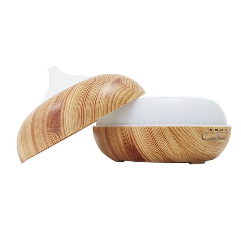 300Ml Aromatherapy Essential Oil Diffuser Wood Grain Cool Mist Humidifier with Night Light, US Plug
300Ml Aromatherapy Essential Oil Diffuser Wood Grain Cool Mist Humidifier with Night Light, US Plug