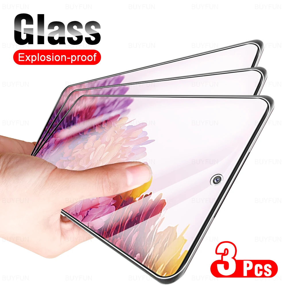 3Pcs Screen Protector Tempered Glass For Samsung Galaxy S20 FE 5G 4G S21 FE Sansung S20fe Protective Film On For 6.5" SM-G781B
3Pcs Screen Protector Tempered Glass For Samsung Galaxy S20 FE 5G 4G S21 FE Sansung S20fe Protective Film On For 6.5" SM-G781B