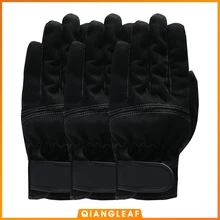 QIANGLEAF 3PCS Brand Work Gloves Ultrathin Microfiber Ottoman Safety Glove Velcros Wear-resistant Stitching Safety Mitten 3770