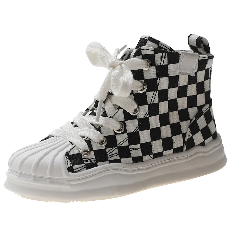 2021 Autumn New Children's Fashion Canvas Shoes Boys and Girls Lattice Kids Casual Shoes Flats Student Shoes Non-slip 26-36 Chic
2021 Autumn New Children's Fashion Canvas Shoes Boys and Girls Lattice Kids Casual Shoes Flats Student Shoes Non-slip 26-36 Chic