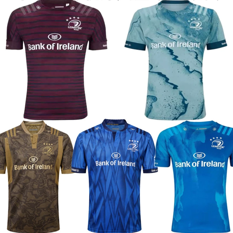 

2020 2021 Leinster rugby home away EUROPEAN ALTERNATE best quality LEINSTER irish rugby club shirt size S-3XLs T-shirt