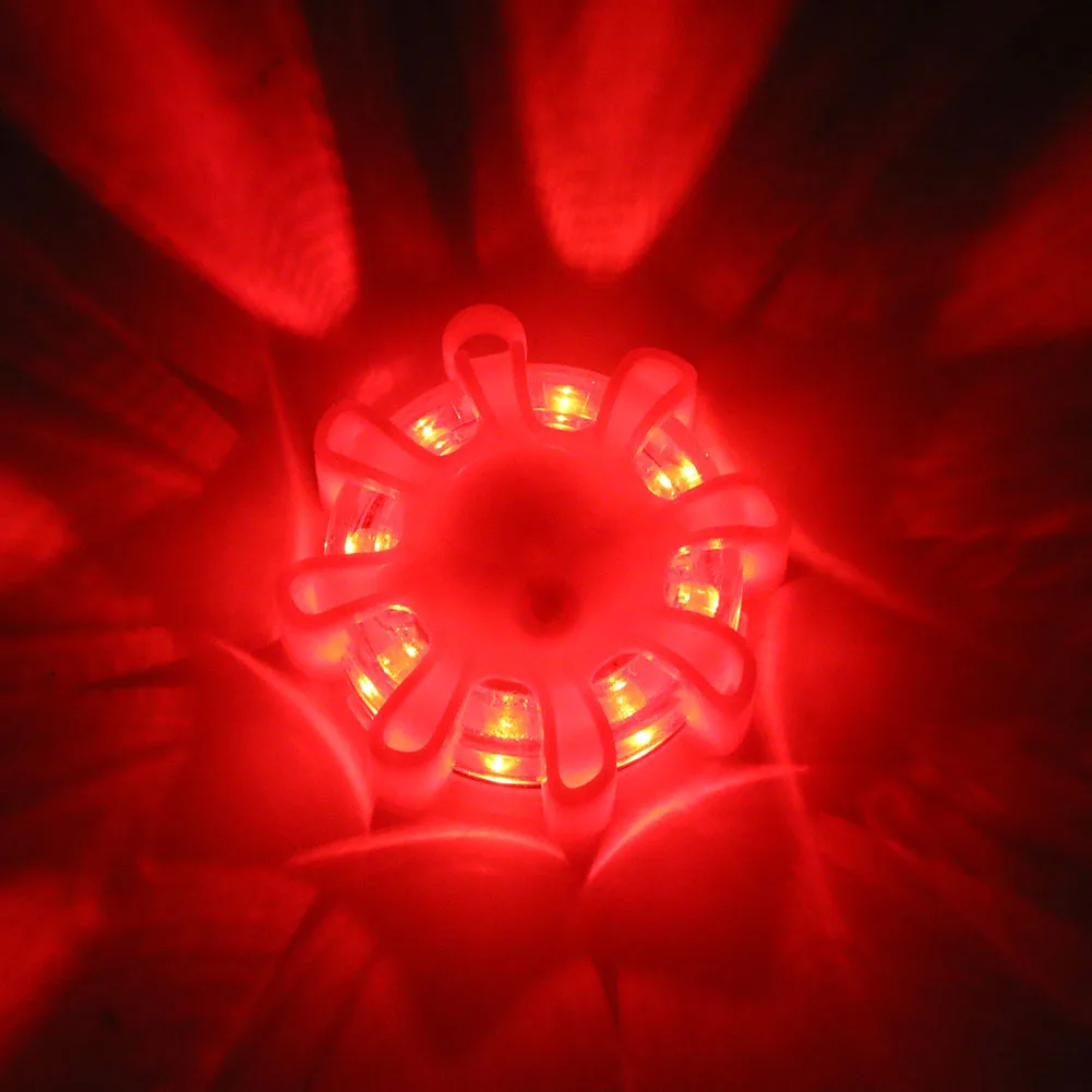 4PCS/Set 3 Modes Red Flash 8 LEDs Emergency Lights Safety Road Flare Warning Light Magnetic Base Disc Beacon For Car Truck Boat
4PCS/Set 3 Modes Red Flash 8 LEDs Emergency Lights Safety Road Flare Warning Light Magnetic Base Disc Beacon For Car Truck Boat