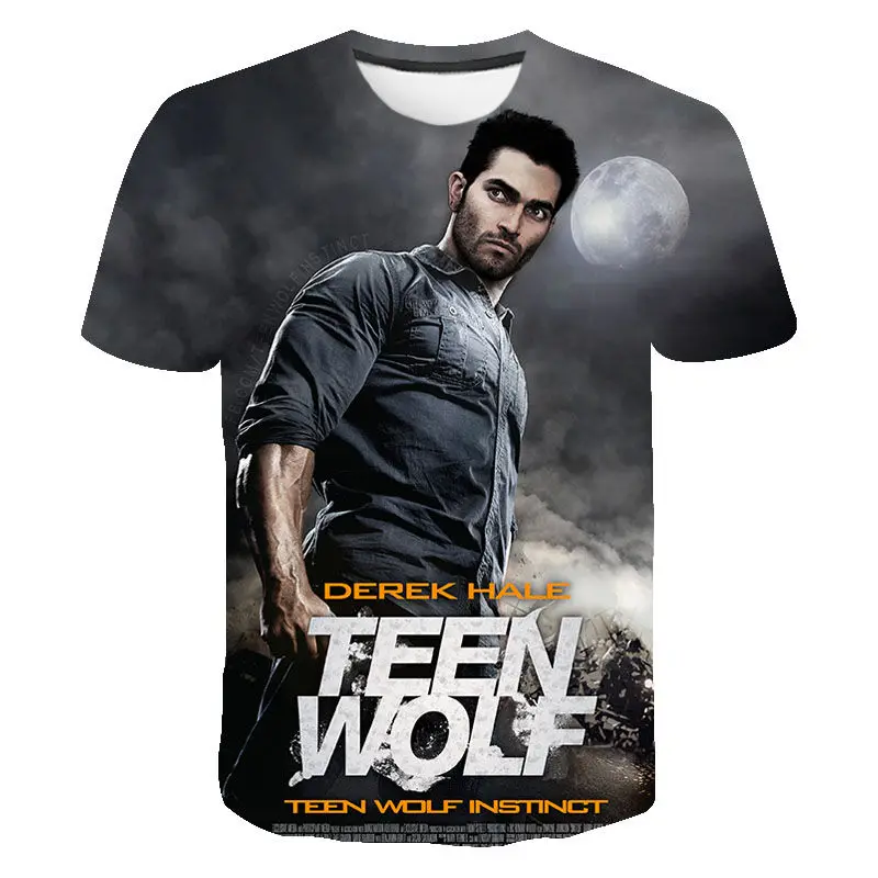 Summer 3D Printed T Shirts Casual Men Women Children Short Sleeve Streetwear Movie Teen Wolf Fashion Boy Girl Kids Cool Tops Tee
Summer 3D Printed T Shirts Casual Men Women Children Short Sleeve Streetwear Movie Teen Wolf Fashion Boy Girl Kids Cool Tops Tee