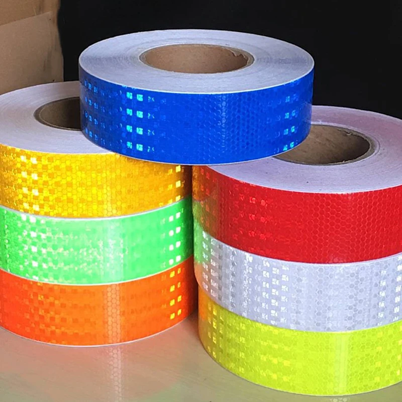 HARDIRON 5cm Wide Color Caution Tape Traffic Highlight Reflective Sticker Ground Wall Safety Sign With Lattice Reflective Film
HARDIRON 5cm Wide Color Caution Tape Traffic Highlight Reflective Sticker Ground Wall Safety Sign With Lattice Reflective Film