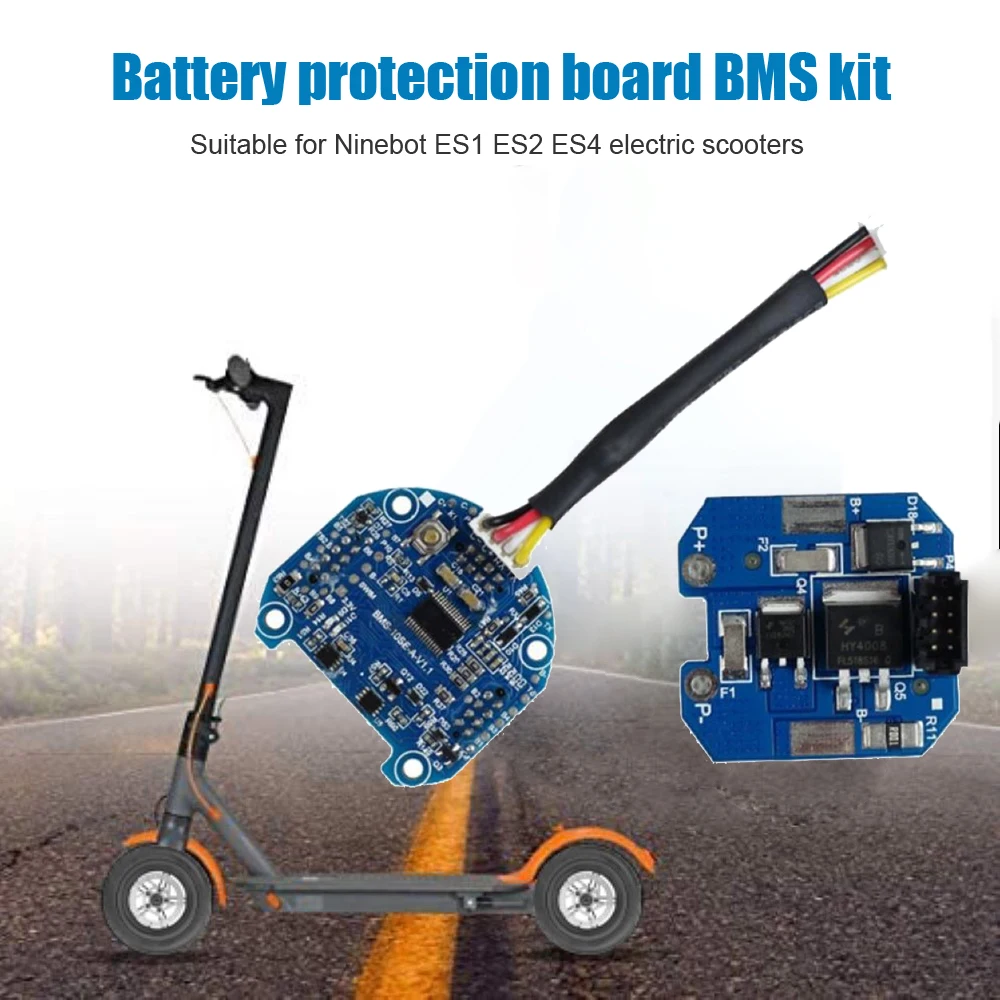 Защитная панель литиевой батареи, комплект BMS для скутера Ninebot ES1, ES2, ES4, запчасти для электрического скутера
Защитная панель литиевой батареи, комплект BMS для скутера Ninebot ES1, ES2, ES4, запчасти для электрического скутера