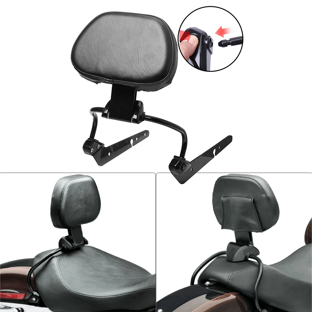 Черная передняя съемная спинка для водителя мотоцикла для Harley Sportster XL 883 1200 Super Low XL883L Custom 2004-2021 2020
Черная передняя съемная спинка для водителя мотоцикла для Harley Sportster XL 883 1200 Super Low XL883L Custom 2004-2021 2020