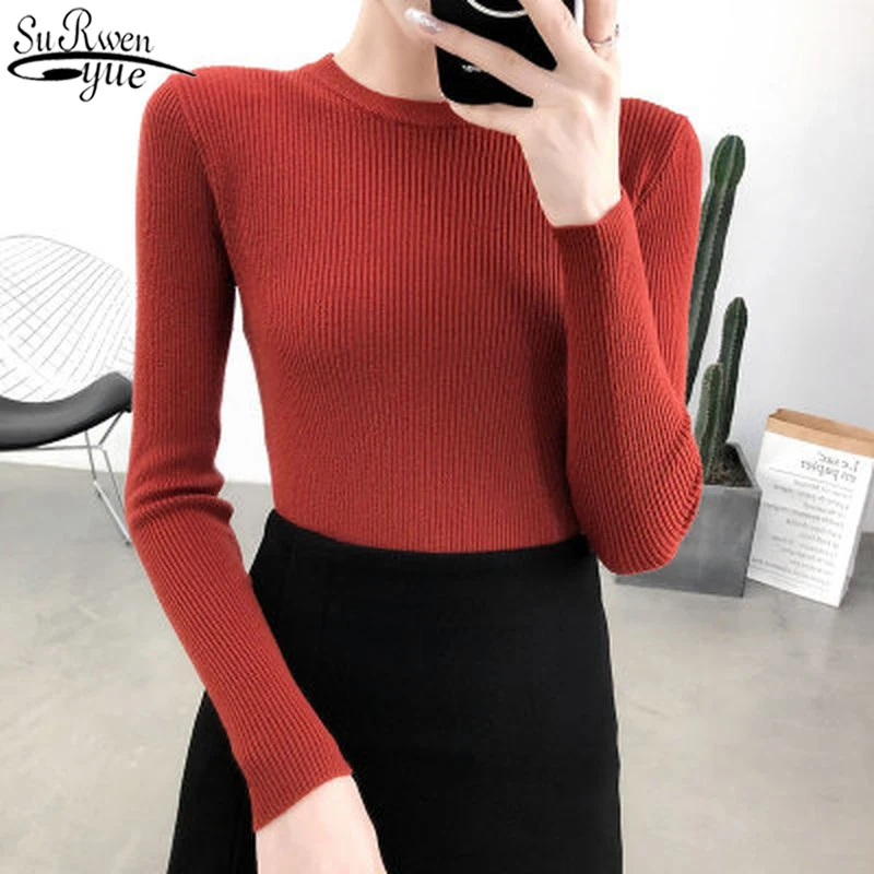 Korean Slim Sweater Women Tight Long Sleeve Pullover Women Autumn and Winter Women's Bottoming Sweater Women's Knitwear 10817
Korean Slim Sweater Women Tight Long Sleeve Pullover Women Autumn and Winter Women's Bottoming Sweater Women's Knitwear 10817