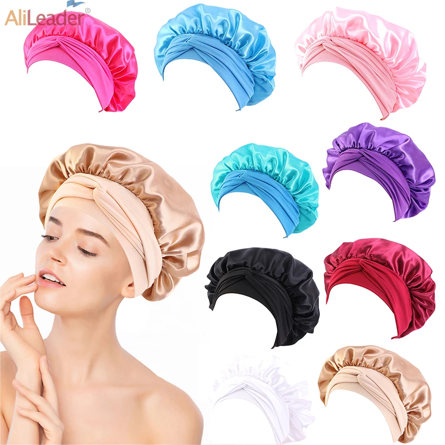 Satin Silk Night Sleeping Cap Hat Turban Adjustable Satin Bonnet Cap Night Sleep Hat Hair Care Head Cover Bonnet Hat For Women
Satin Silk Night Sleeping Cap Hat Turban Adjustable Satin Bonnet Cap Night Sleep Hat Hair Care Head Cover Bonnet Hat For Women