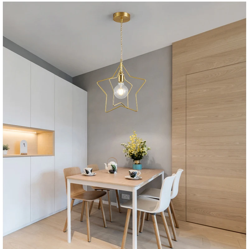Modern living room LED chandelier bedroom study ceiling lamp restaurant hotel interior lamp golden pentagonal decorativeLighting
Modern living room LED chandelier bedroom study ceiling lamp restaurant hotel interior lamp golden pentagonal decorativeLighting