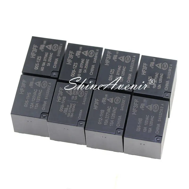 5pcs/lot Relay HF3FF-005-1HS 009-1HS 012-1HS 024-1HS 4PIN HF3FF-005-1ZS 009-1ZS 012-1ZS 024-1ZS 5PIN 5V 9V 12V 24V New Original
5pcs/lot Relay HF3FF-005-1HS 009-1HS 012-1HS 024-1HS 4PIN HF3FF-005-1ZS 009-1ZS 012-1ZS 024-1ZS 5PIN 5V 9V 12V 24V New Original