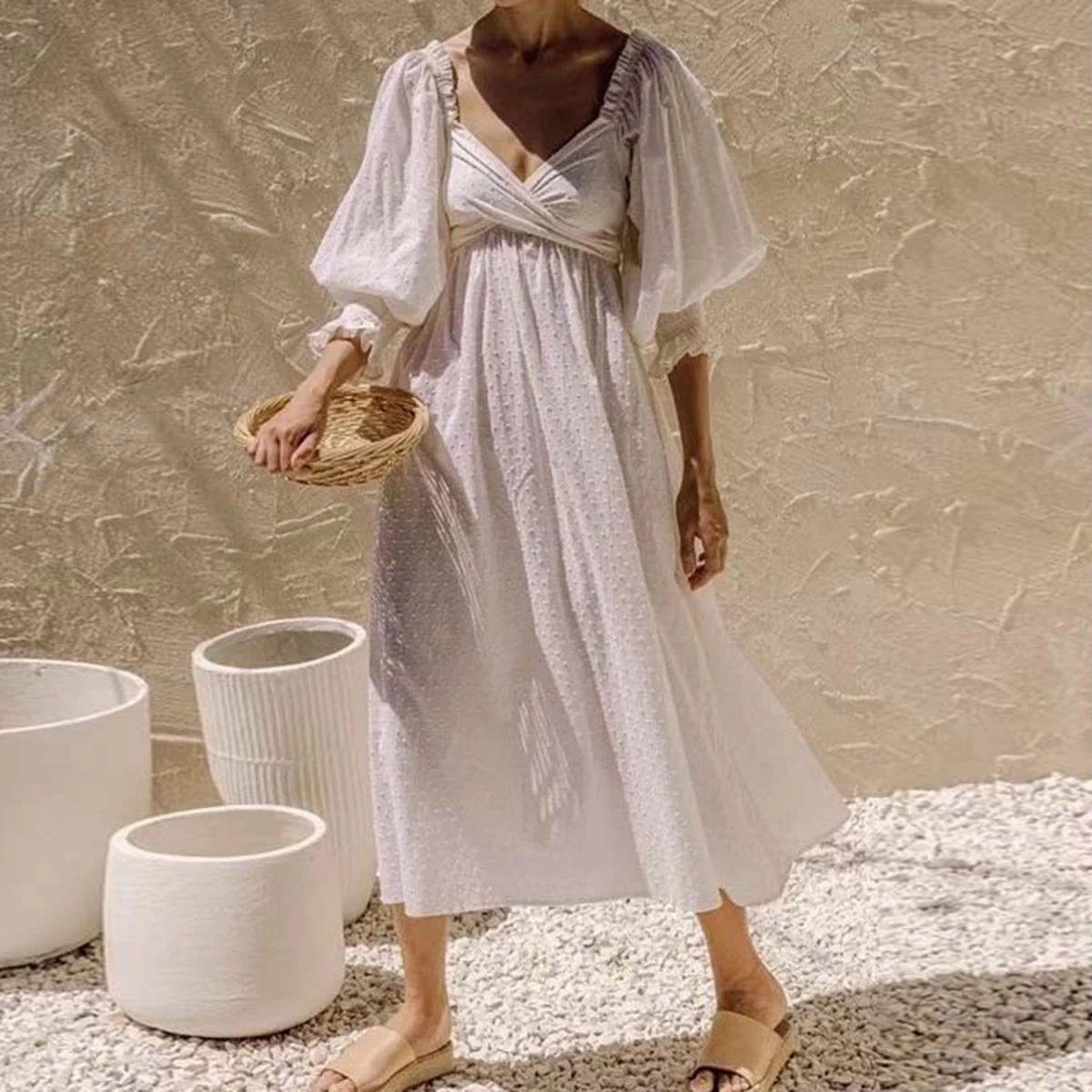 Jastie Boho/белое хлопковое платье средней длины, ажурное кружевное платье с квадратным воротником и пышными рукавами, Vestidos, элегантная одежда д...
Jastie Boho/белое хлопковое платье средней длины, ажурное кружевное платье с квадратным воротником и пышными рукавами, Vestidos, элегантная одежда д...