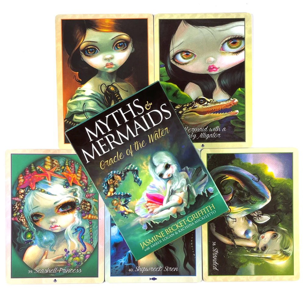 Article High Quality Special Style Classic Myths Mermaids Oracle of The Water Tarot Cards Popular Style Oracle Cards Board Games
Article High Quality Special Style Classic Myths Mermaids Oracle of The Water Tarot Cards Popular Style Oracle Cards Board Games