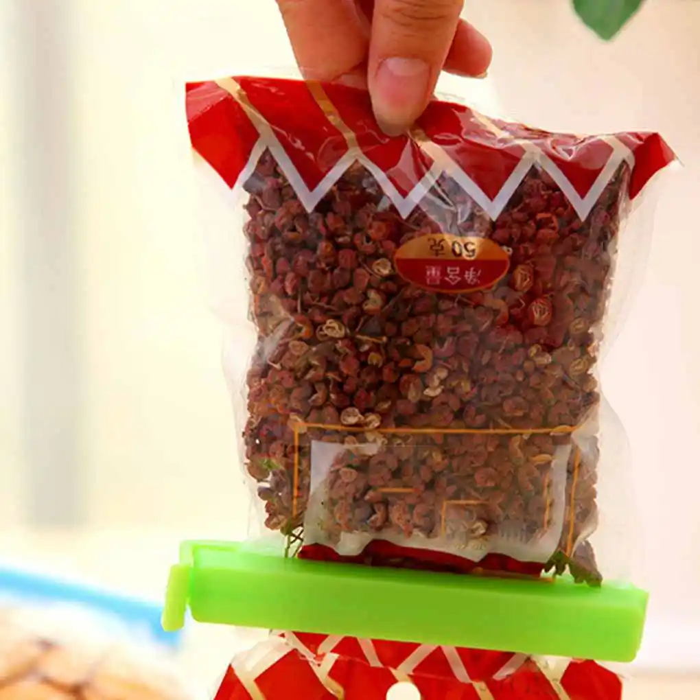 10/12Pcs Portable New Kitchen Storage Food Snack Seal Sealing Bag Clips Sealer Clamp Plastic Tool Kitchen Accessories
10/12Pcs Portable New Kitchen Storage Food Snack Seal Sealing Bag Clips Sealer Clamp Plastic Tool Kitchen Accessories