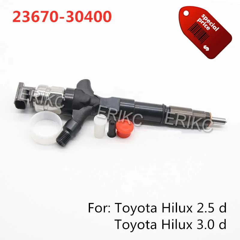 ERIKC 23670-30400, автомобильный двигатель, стандартная топливная система 2367030400, автомобильные запчасти, инжектор для Toyota Hilux 2,5 d 3,0 d
ERIKC 23670-30400, автомобильный двигатель, стандартная топливная система 2367030400, автомобильные запчасти, инжектор для Toyota Hilux 2,5 d 3,0 d