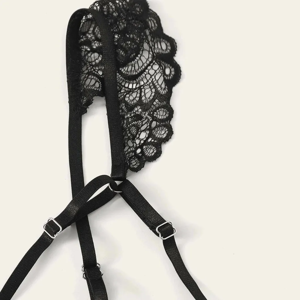 S-4XL Plus Size New Bra Thongs Lace Women Sexy Lingerie Hot Erotic Garter Underwear Porno Transparent Black Sleepwear Costumes
S-4XL Plus Size New Bra Thongs Lace Women Sexy Lingerie Hot Erotic Garter Underwear Porno Transparent Black Sleepwear Costumes