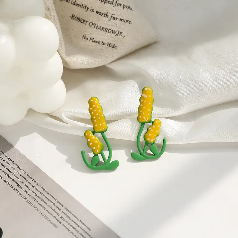 2020 New Arrivals Fashion Plants Stud Earrings Female Cute Reed Clip On Earrings No Piercing for Women Girl Jewelry
2020 New Arrivals Fashion Plants Stud Earrings Female Cute Reed Clip On Earrings No Piercing for Women Girl Jewelry