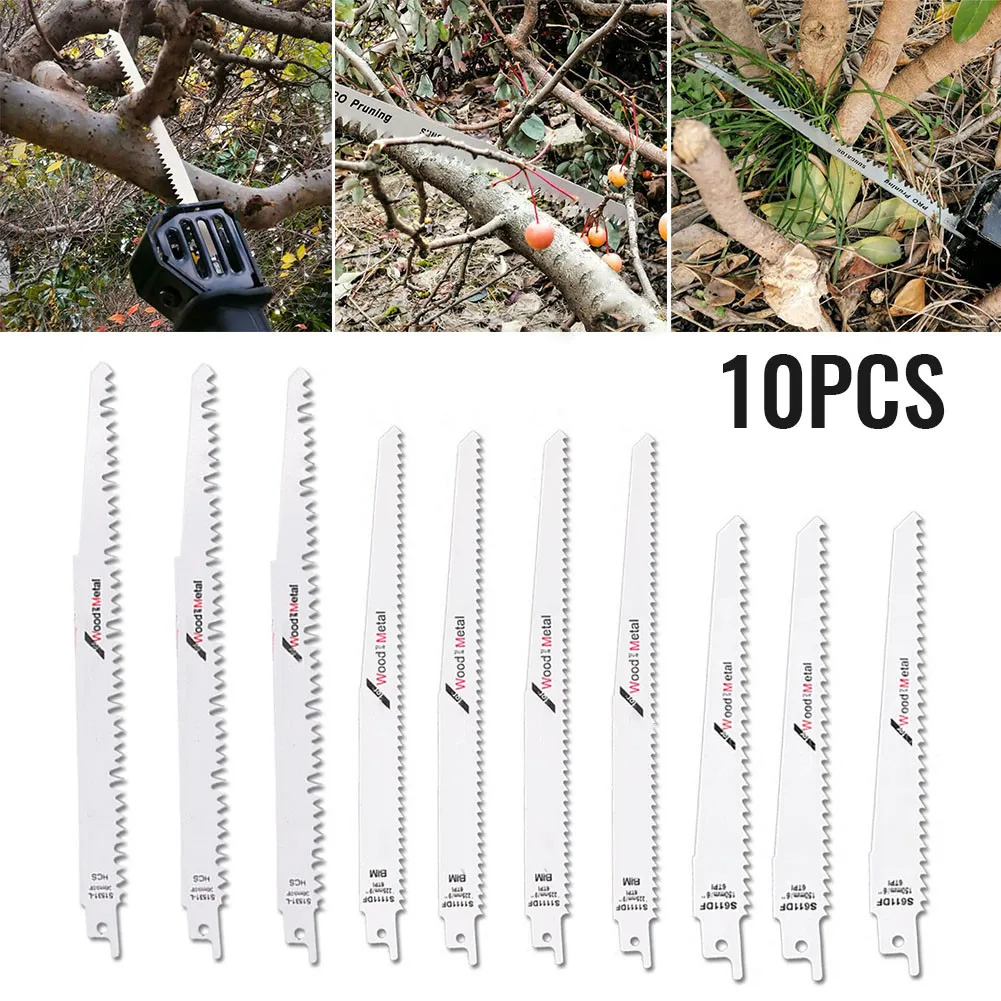 10Pcs S611DF S1111DF S1531-L Reciprocating Saw Blade Cutter Power Tool Accessory Wood Plastic Metal Pipe PVC Pipe Cutting Jigsaw
10Pcs S611DF S1111DF S1531-L Reciprocating Saw Blade Cutter Power Tool Accessory Wood Plastic Metal Pipe PVC Pipe Cutting Jigsaw