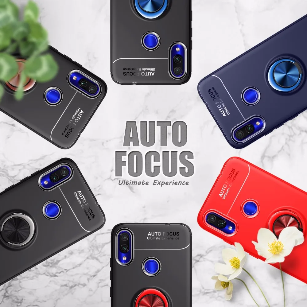 Silicone Case For Xiaomi Redmi Note 7 Case Armor Finger Ring Holder Soft Bumper Back Cover For Xiaomi Redmi 7 Pro Phone Cases
Silicone Case For Xiaomi Redmi Note 7 Case Armor Finger Ring Holder Soft Bumper Back Cover For Xiaomi Redmi 7 Pro Phone Cases
