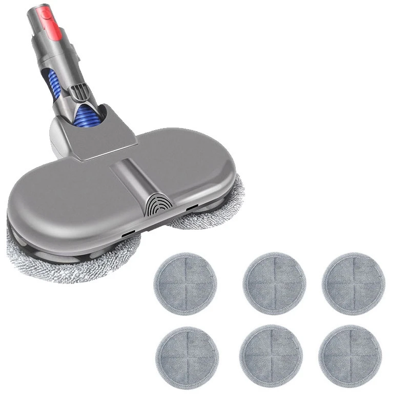 Electric Mop Head Attachment Compatible for Dyson V7 V8 V11 V10 Cordless Stick Vacuum Cleaner Attachment Dry and Wet Mop
Electric Mop Head Attachment Compatible for Dyson V7 V8 V11 V10 Cordless Stick Vacuum Cleaner Attachment Dry and Wet Mop