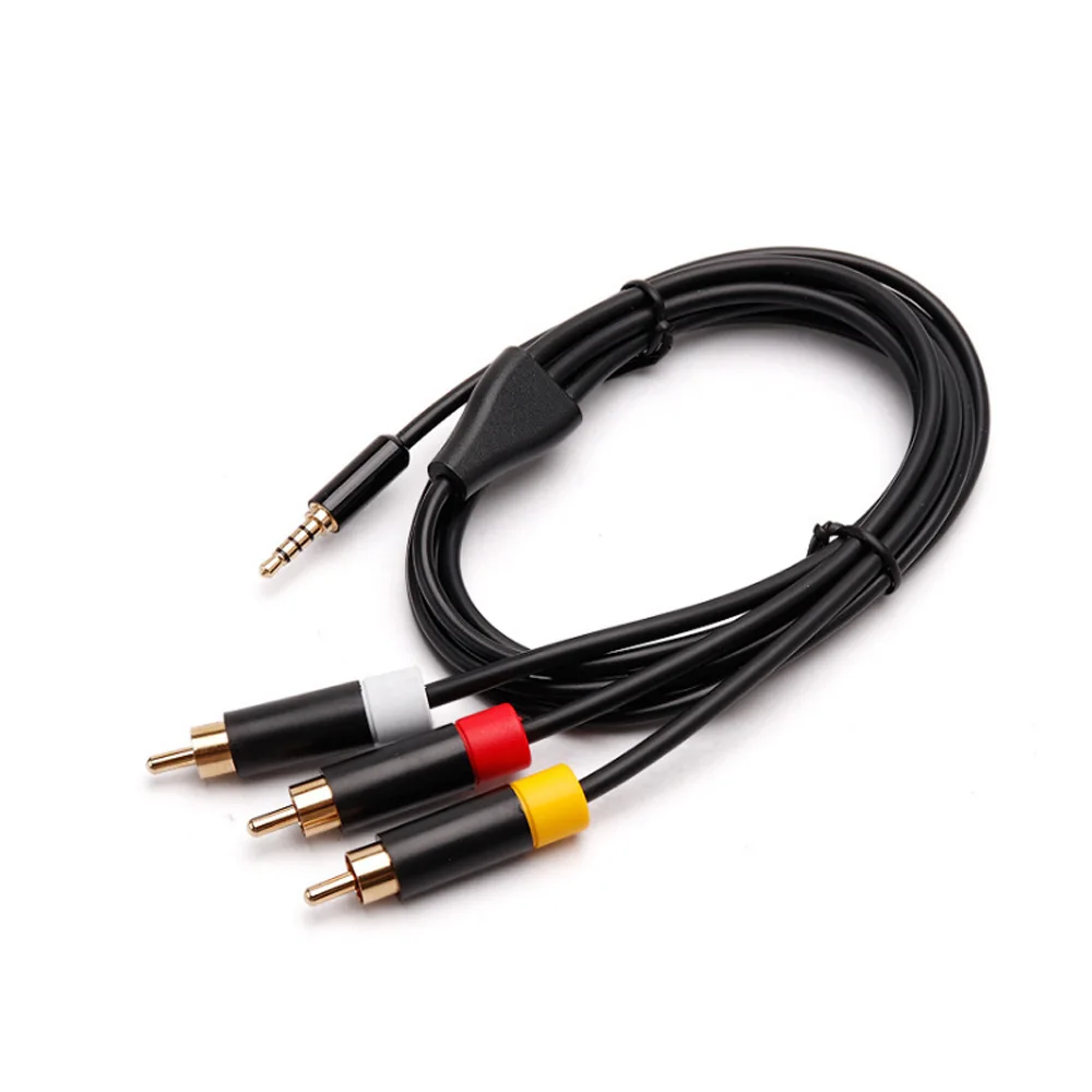 1 8 м 6 футов RCA 480i аудио видео оптический кабель цифровой AV патч-корд адаптер для